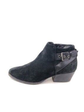 Aquatalia Farin Black Suede Ankle Boots 5